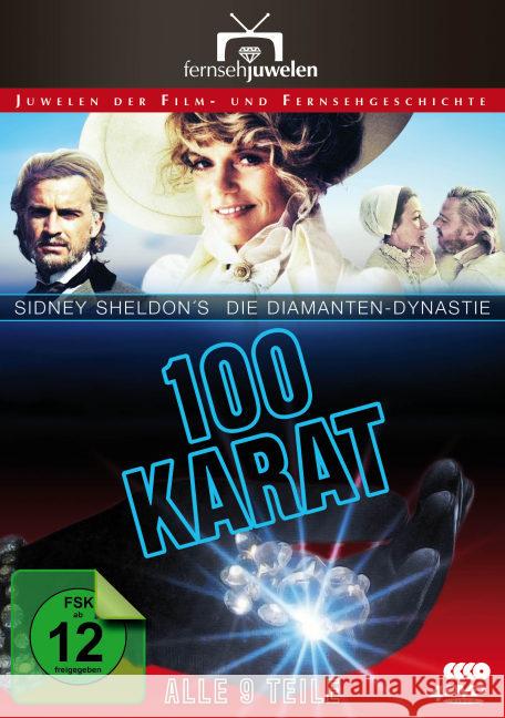 100 Karat - Die Diamanten-Dynastie, 4 DVDs : USA Sheldon, Sidney 4042564143102 Alive - książka