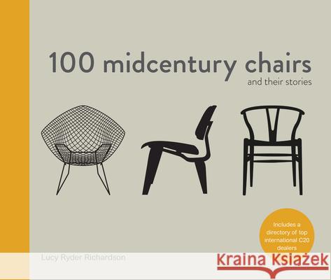 100 Midcentury Chairs: and their stories Lucy Ryder Richardson 9781910904336 ANOVA Pavilion - książka