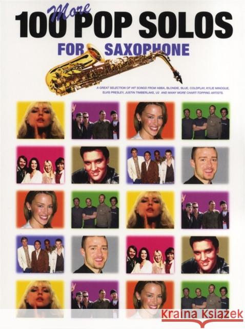 100 More Pop Solos For Saxophone  9781844494354 Hal Leonard Europe Limited - książka