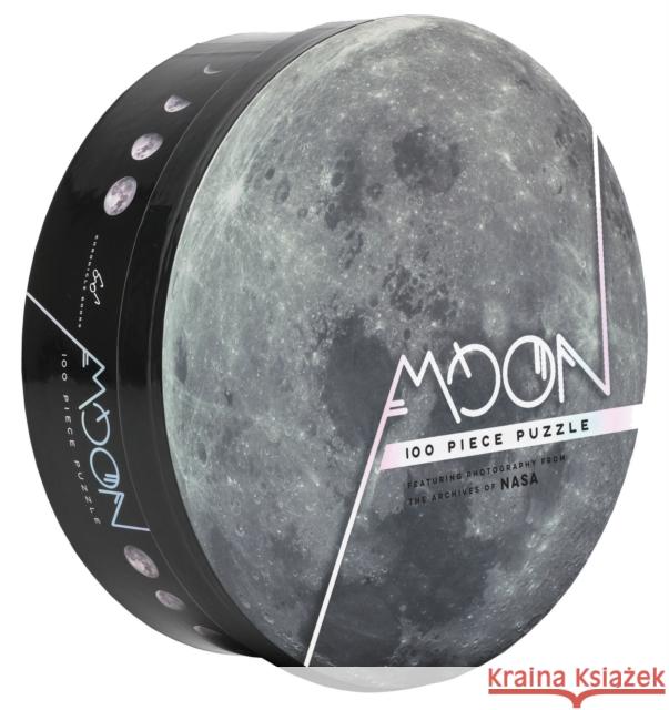 100 Piece Moon Puzzle: Featuring Photography from the Archives of NASA (Space Puzzles, Photography Puzzles, NASA Puzzles) Chronicle Books 9781452176390 Chronicle Books - książka