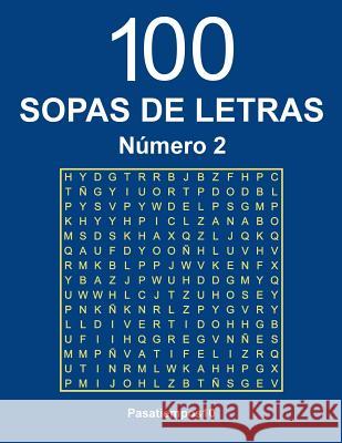 100 Sopas de letras - N. 2 Pasatiempos10 9781541069374 Createspace Independent Publishing Platform - książka