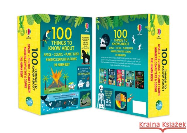 100 THINGS TO KNOW ABOUT BOXSET NOT KNOWN 9781474999052 USBORNE - książka