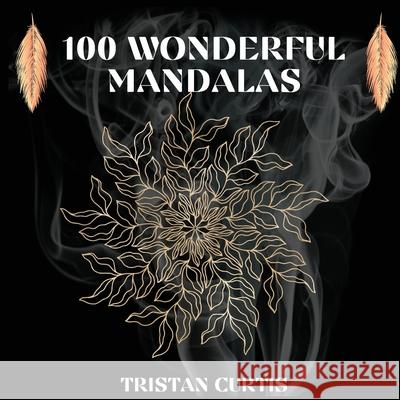 100 Wonderful Mandalas Coloring Book: Mandala Coloring Book With Over 100 Designs For Relaxation, Stress Relief And Mindfulness Tristan Curtis 9781803870076 Bluefishpublish - książka