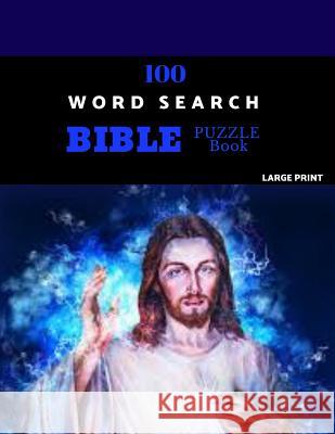100 Word Search Bible Puzzle Book Large Print: Brain Challenging Bible Puzzles For Hours Of Fun Micah Puzzles 9781078061964 Independently Published - książka
