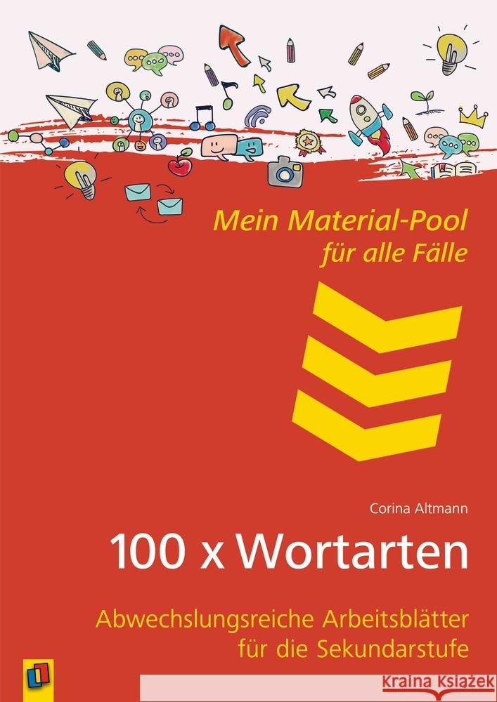 100 x Wortarten Altmann, Corina 9783834664211 Verlag an der Ruhr - książka