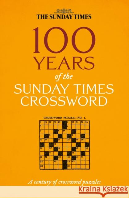 100 Years of The Sunday Times Crossword  9780008673093 HarperCollins Publishers - książka