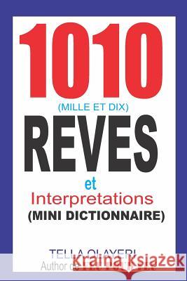 1010 Reves Et Interpretations Tella Olayeri 9781725933606 Createspace Independent Publishing Platform - książka