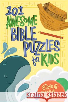 101 Awesome Bible Puzzles for Kids Steve Miller Becky Miller 9780736990509 Harvest Kids - książka