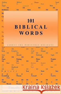 101 Biblical Words Timothy J Durden, Sr 9781615793280 Xulon Press - książka