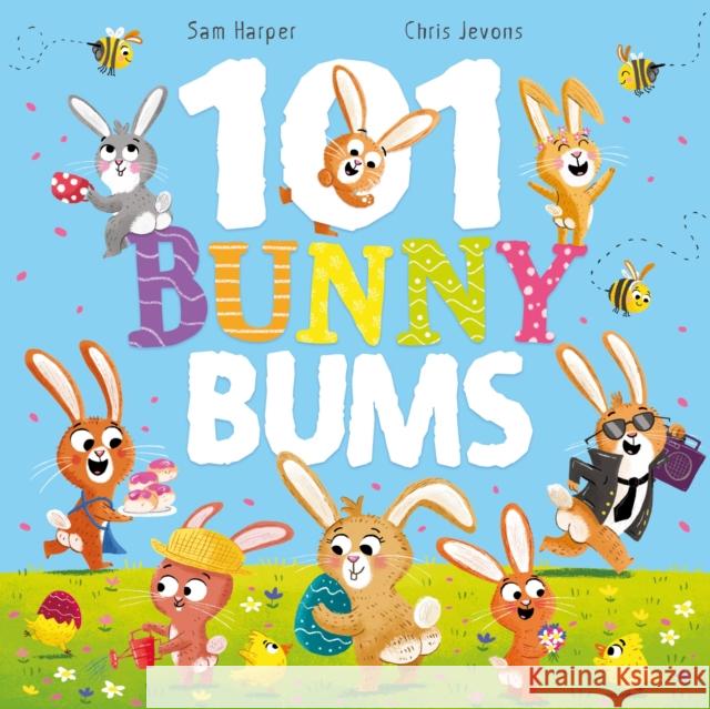 101 Bunny Bums Sam Harper 9781444970708 Hachette Children's Group - książka