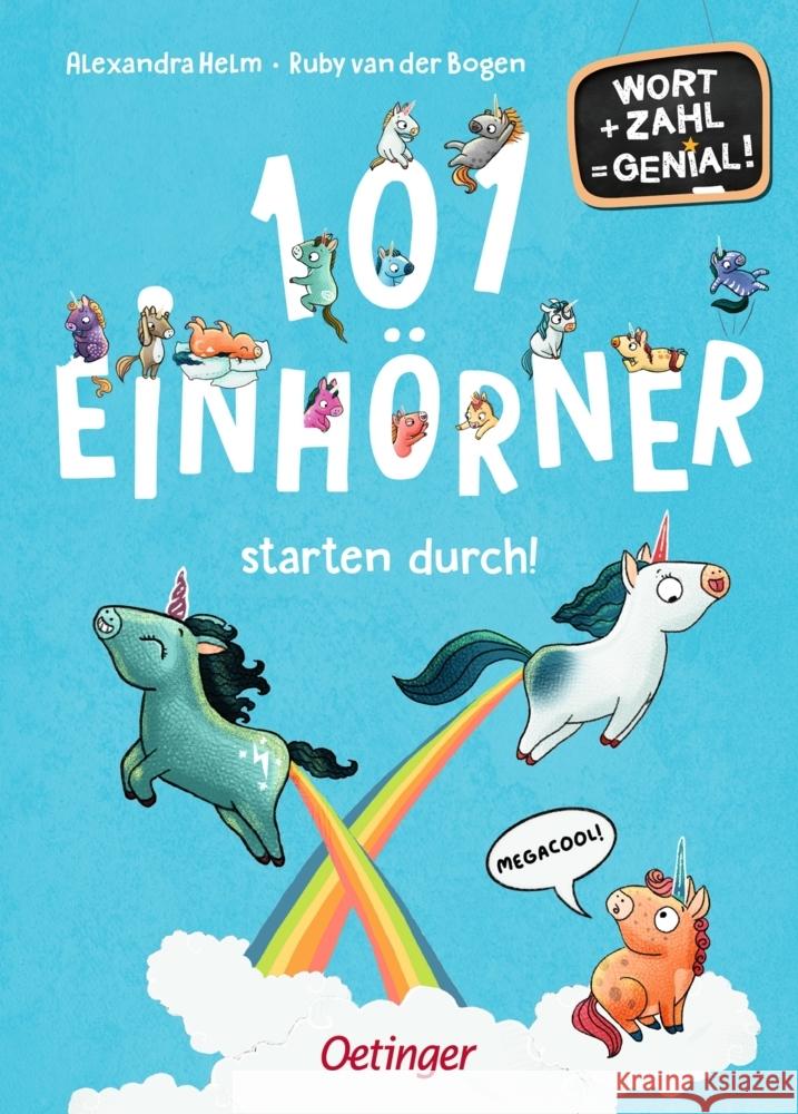 101 Einhörner starten durch van der Bogen, Ruby 9783751204668 Oetinger - książka