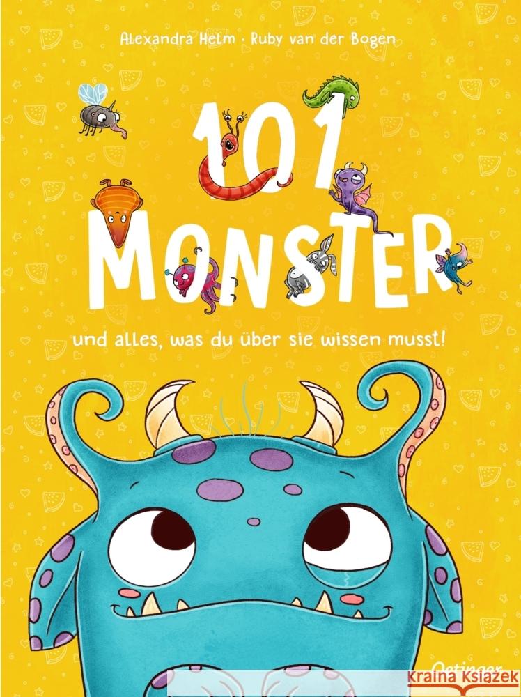 101 Monster und alles, was du über sie wissen musst! van der Bogen, Ruby 9783751204569 Oetinger - książka