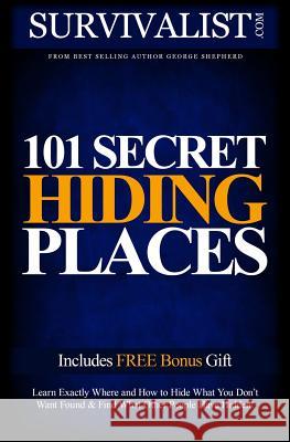 101 Secret Hiding Places: How to Secure Your Treasures MR Tristan Trubble 9781539994565 Createspace Independent Publishing Platform - książka