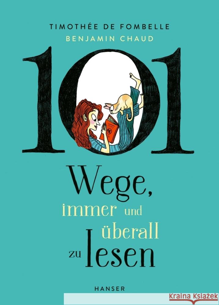 101 Wege, immer und überall zu lesen de Fombelle, Timothée 9783446281134 Hanser - książka