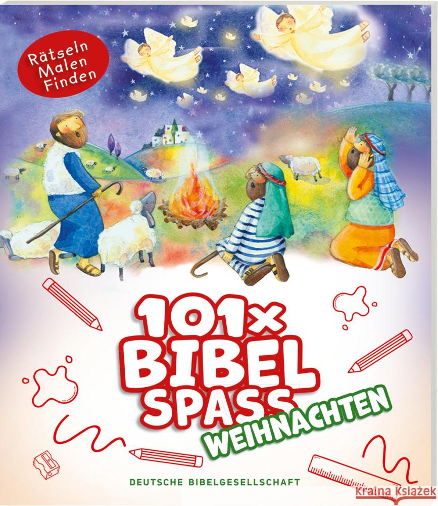 101 x Bibelspass - Weihnachten James, Bethan 9783438047373 Deutsche Bibelgesellschaft - książka