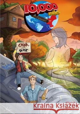 10,000 Miles Todd Black 9780998721330 Blackmagicwolf Productions - książka