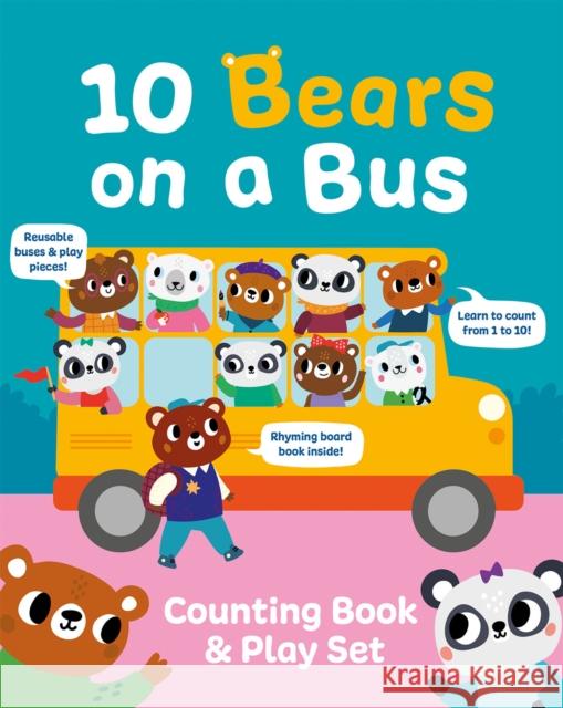 10 Bears on a Bus Robyn Gale 9781835550342 Imagine That Publishing Ltd - książka