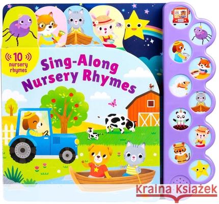 10-Button Sounds: Sing-Along Nursery Rhymes Yi-Hsuan Wu 9781667200897 Silver Dolphin Books - książka