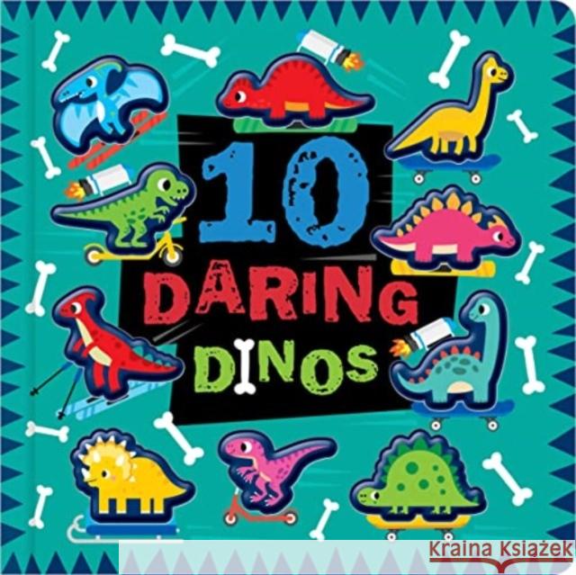 10 Daring Dinos Cara Jenkins 9781803371740 Make Believe Ideas - książka