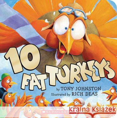 10 Fat Turkeys Tony Johnston 9780545164696 Cartwheel Books - książka