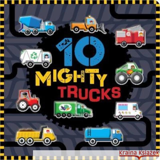 10 Mighty Trucks ROSIE GREENING 9781803372570 MAKE BELIEVE IDEAS - książka