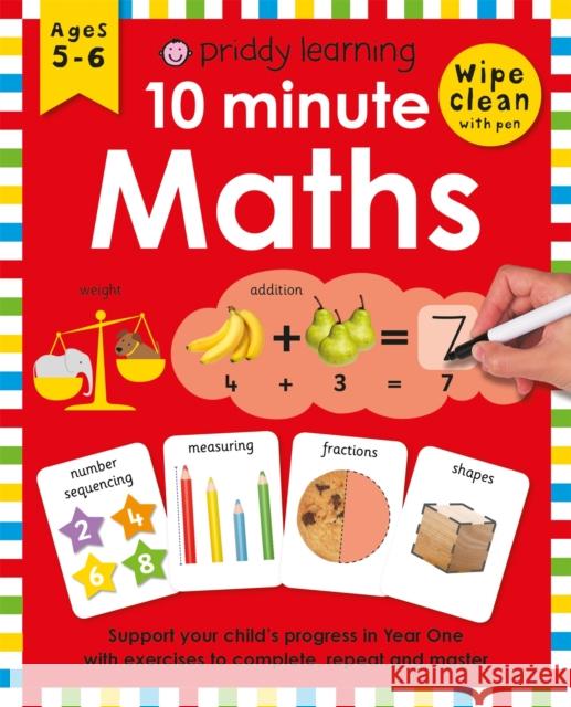 10 Minute Maths Roger Priddy   9781783416592 Priddy Books - książka