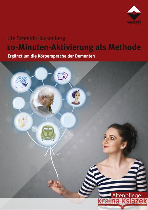 10-Minuten-Aktivierung als Methode : Ergänzt um die Körpersprache der Dementen Schmidt-Hackenberg, Ute 9783866303225 Vincentz Network - książka