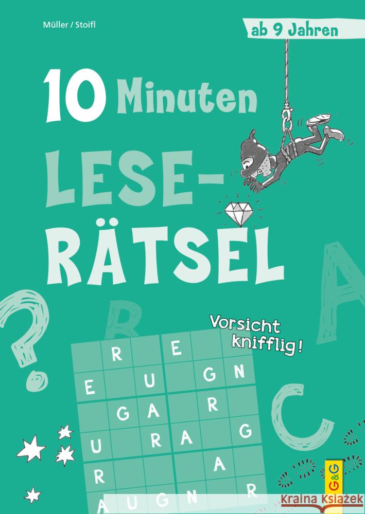 10-Minuten-Leserätsel ab 9 Jahren Müller, Verena, Stoifl, Erika 9783707423440 G & G Verlagsgesellschaft - książka