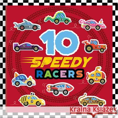 10 Speedy Racers Sophie Collingwood Scott Barker 9781805441922 Make Believe Ideas - książka