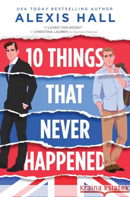 10 Things That Never Happened Alexis Hall 9781728245102 Sourcebooks, Inc - książka