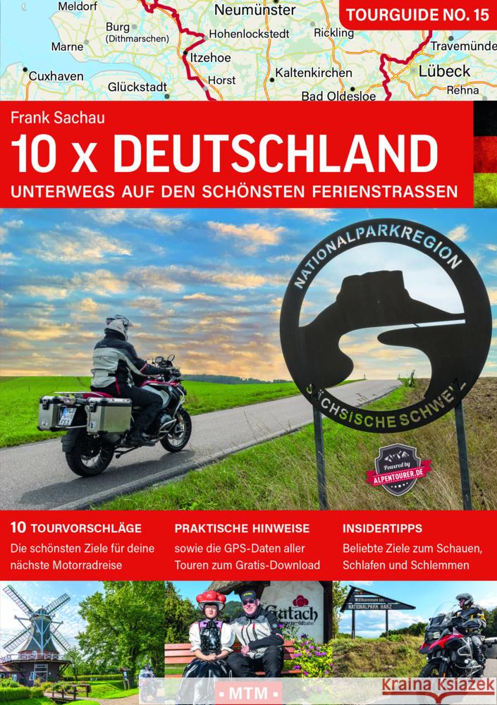 10 x DEUTSCHLAND Sachau, Frank 9783939997566 MoTourMedia - książka