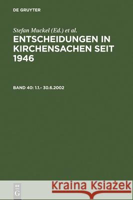 1.1.- 30.6.2002 Stefan Muckel Manfred Baldus Huber Begruende 9783899493122 Walter de Gruyter - książka
