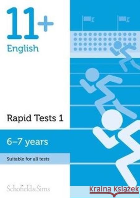 11+ English Rapid Tests Book 1: Year 2, Ages 6-7 Schofield & Sims Sian Goodspeed  9780721714295 Schofield & Sims Ltd - książka