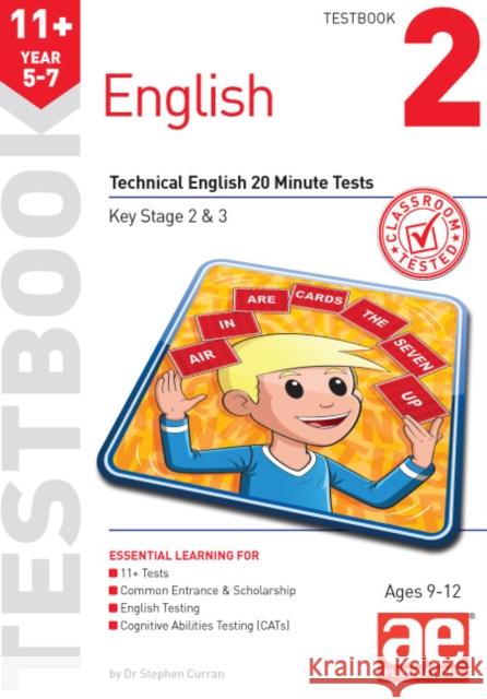 11+ English Year 5-7 Testbook 2 Katrina MacKay 9781910107416 Accelerated Education Publications Ltd - książka