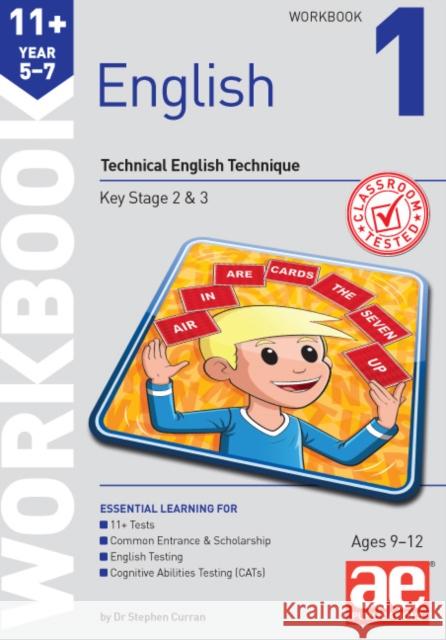 11+ English Year 5-7 Workbook 1 Katrina MacKay 9781910107386 Accelerated Education Publications Ltd - książka