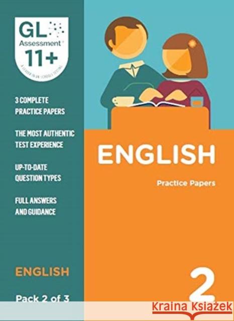 11+ Practice Papers English Pack 2 (Multiple Choice) GL Assessment   9780708727560 GL Assessment - książka