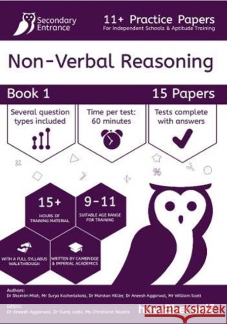 11+ Practice Papers For Independent Schools & Aptitude Training Non-Verbal Reasoning Book 1 Suraj Joshi 9781912370757 How2become Ltd - książka