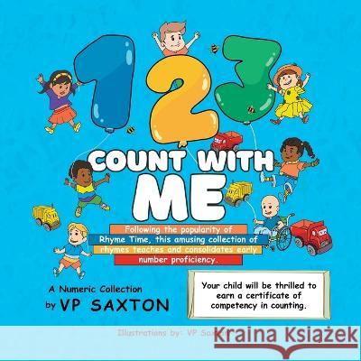 123 Count with Me Vp Saxton   9781958381939 Sweetspire Literature Management LLC - książka