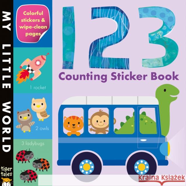 123 Counting Sticker Book Tiger Tales, Fhiona Galloway 9781589254442 Tiger Tales - książka