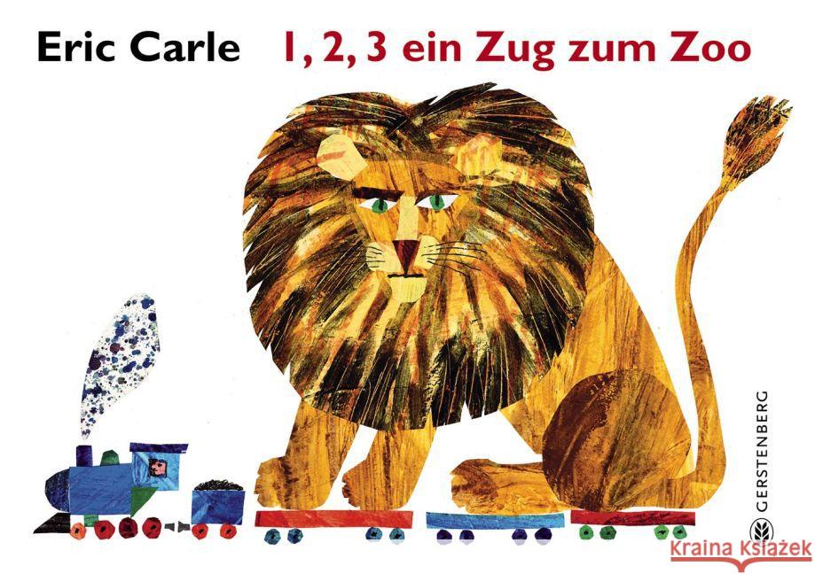 1,2,3 ein Zug zum Zoo Carle, Eric 9783836957984 Gerstenberg Verlag - książka