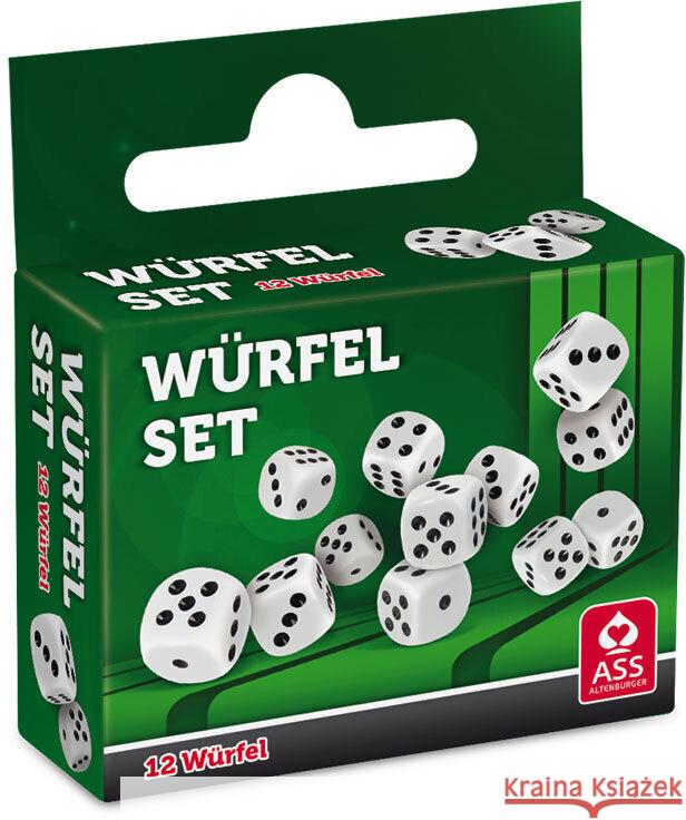 12 Augenwürfel (Spiel-Zubehör)  4042677740205 Cartamundi Deutschland - książka