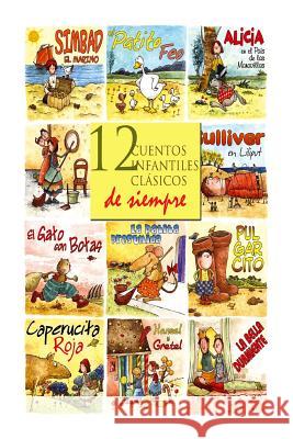 12 cuentos infantiles clásicos de siempre Perrault, Charles 9781512072280 Createspace - książka