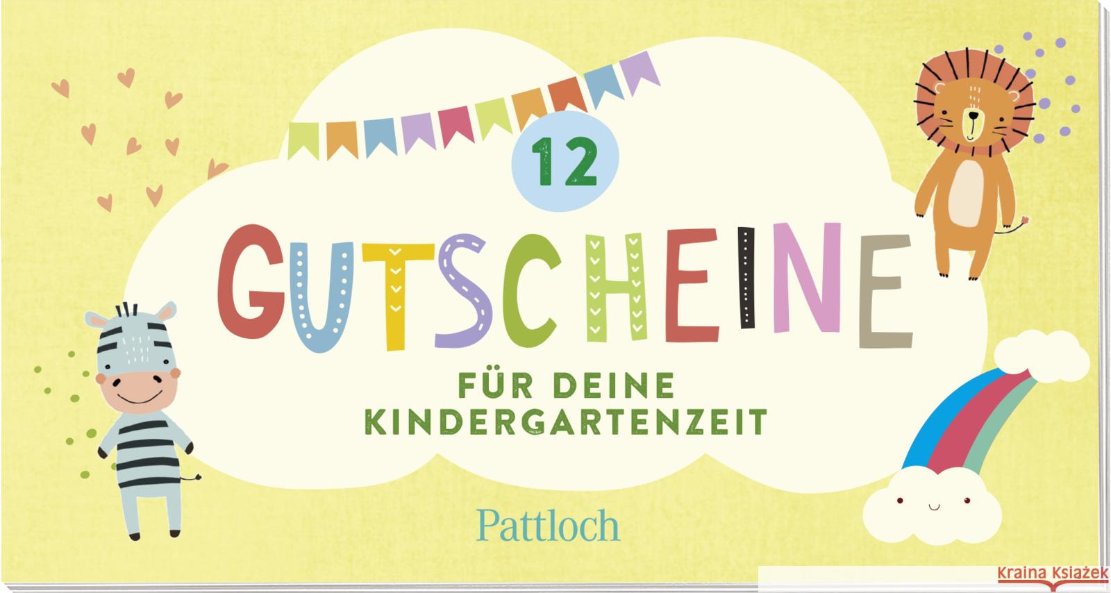 12 Gutscheine für deine Kindergartenzeit Pattloch Verlag 9783629008978 Pattloch - książka