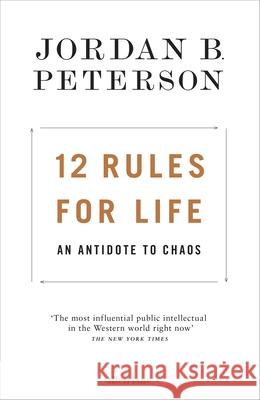 12 Rules for Life: An Antidote to Chaos Peterson, Jordan B. 9780241351635 Penguin Books Ltd - książka