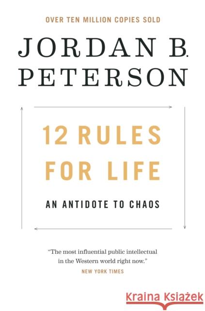 12 Rules for Life: An Antidote to Chaos Peterson, Jordan B. 9780345816023 Random House of Canada - książka