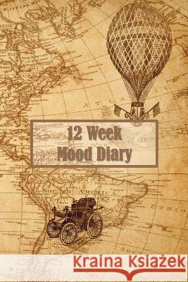 12 Week Mood Diary: One Page Per Day Artful Journals and Notebooks 9781092427050 Independently Published - książka