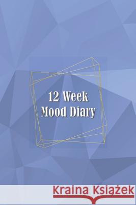 12 Week Mood Diary: One Page Per Day Artful Journals and Notebooks 9781092427173 Independently Published - książka