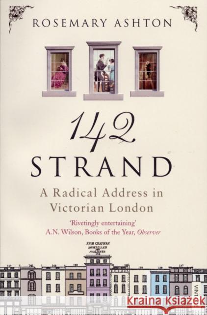 142 Strand : A Radical Address in Victorian London Rosemary Ashton 9780712606967 VINTAGE - książka