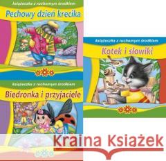 (147) Książeczka z ruchomym środkiem MIX praca zbiorowa 5903000000658 Krzesiek - książka