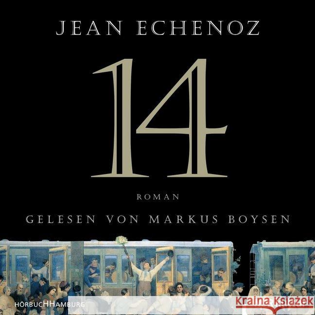 14, 2 Audio-CDs : Roman. Ungekürzte Ausgabe Echenoz, Jean 9783899038897 Hörbuch Hamburg - książka